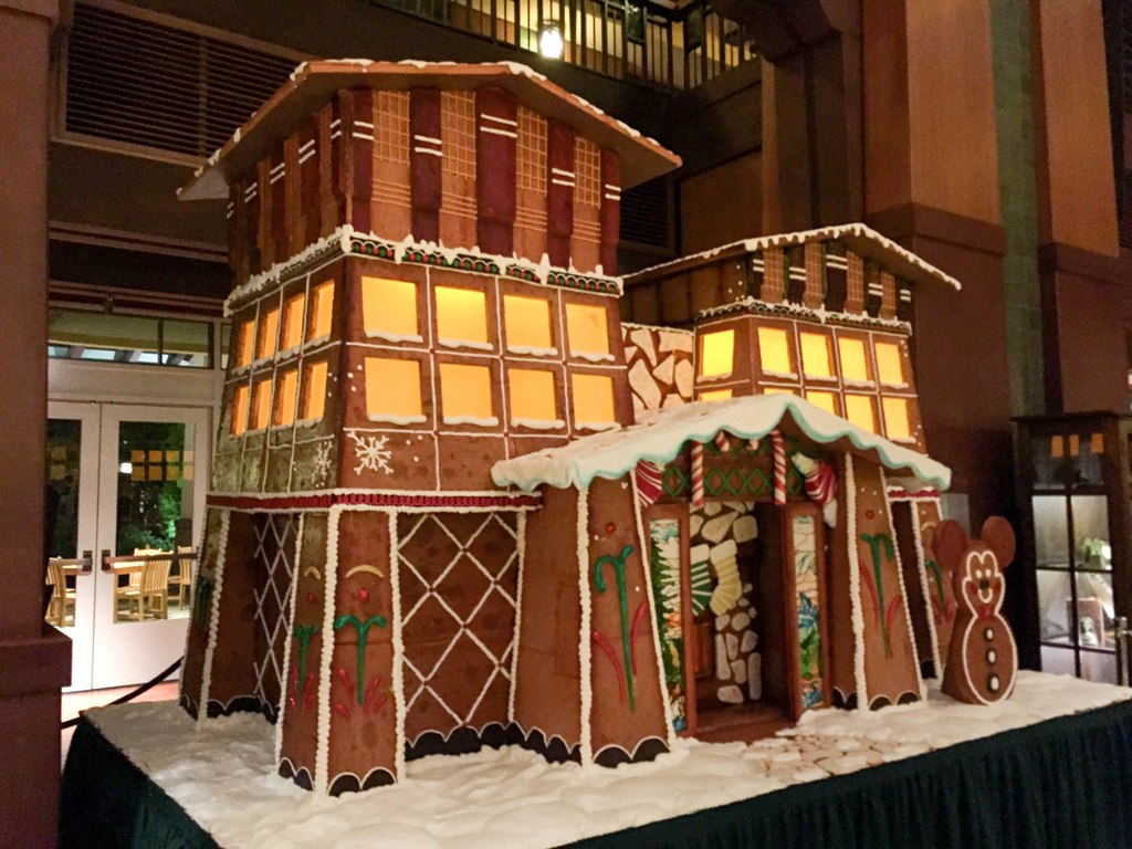 A "Grand" Addition to Holiday Time at The Disneyland Resort - Disney's Grand Californian Hotel Gingerbread House