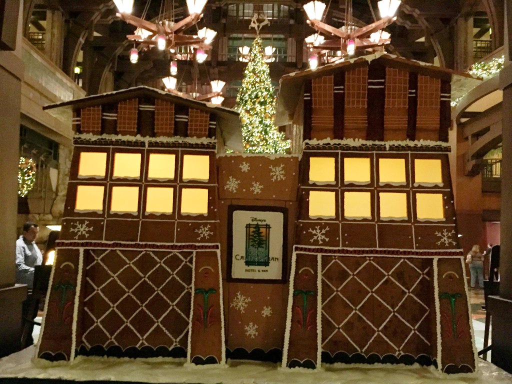 A "Grand" Addition to Holiday Time at The Disneyland Resort - Disney's Grand Californian Hotel Gingerbread House