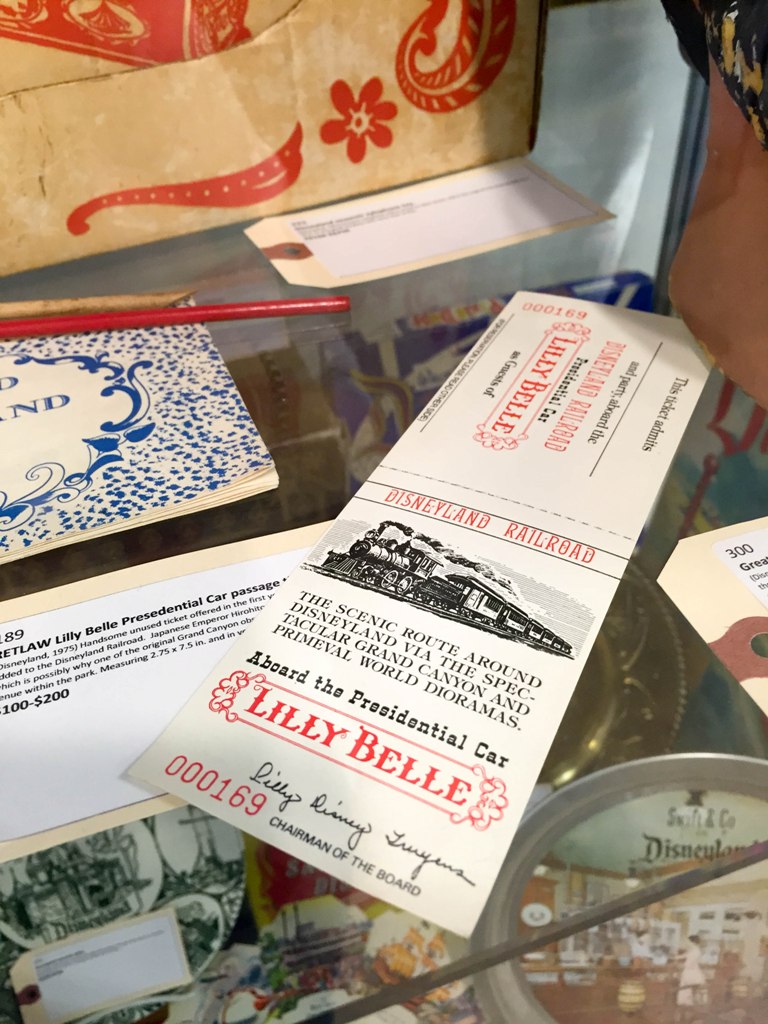 "The Story of Disneyland" Exhibit and Auction