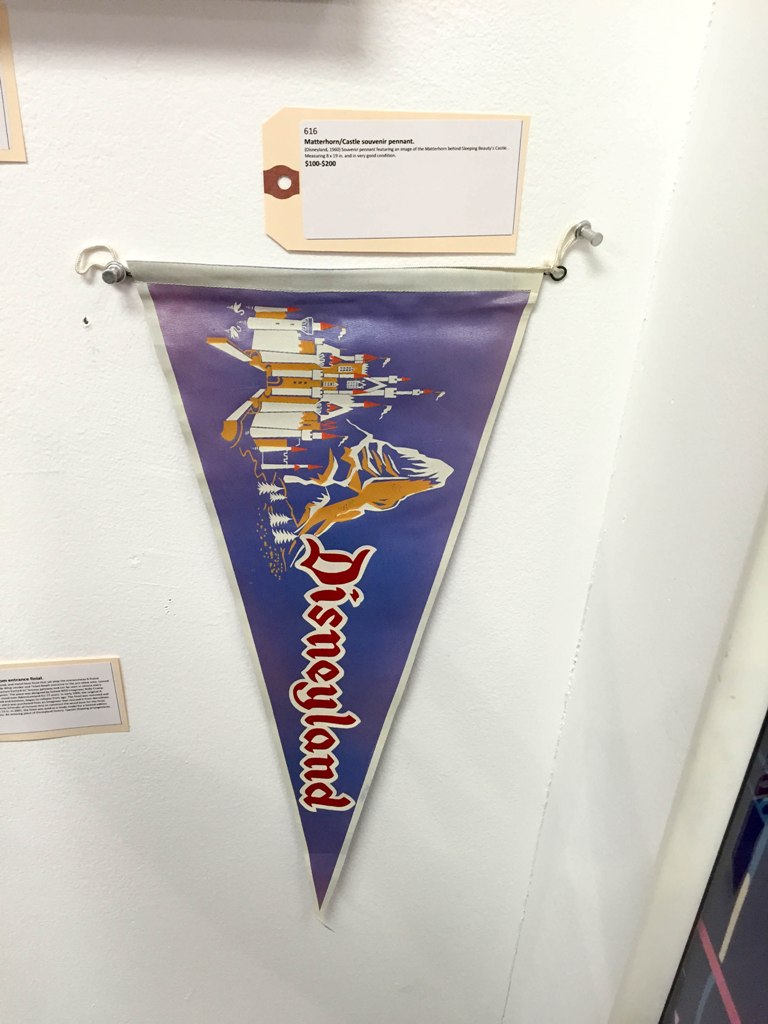 "The Story of Disneyland" Exhibit and Auction