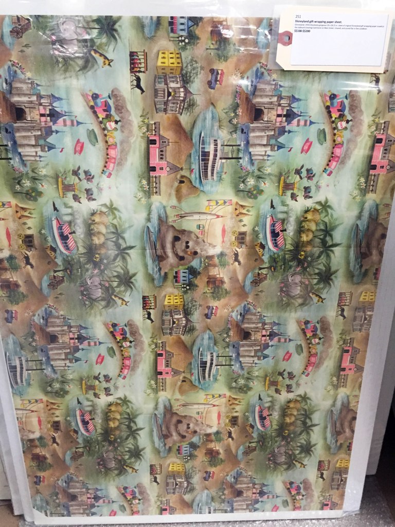 "The Story of Disneyland" Exhibit and Auction